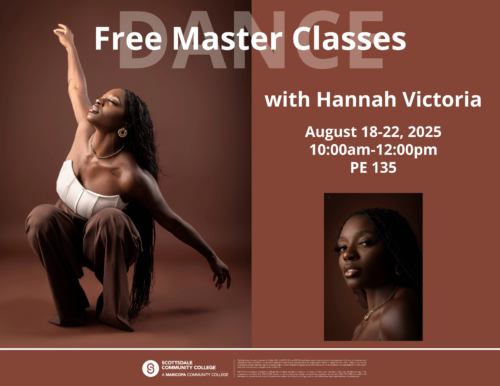 Free Master Classes with Hannah Victoria Arizona Dance Coalition